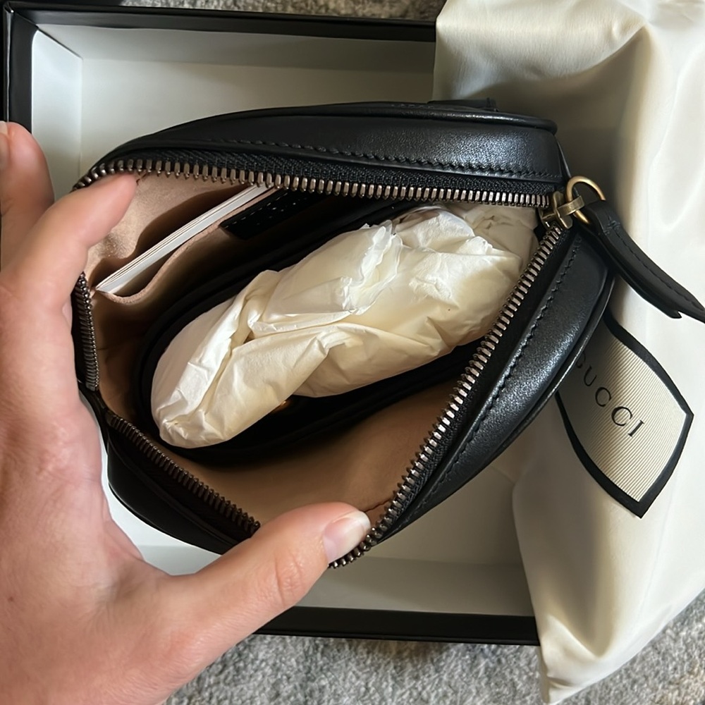 Gucci Black Maltese belt bag - Picture 13 of 16